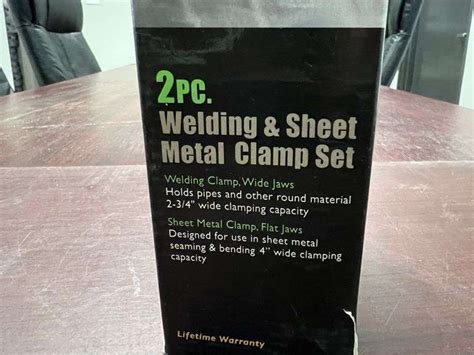 PITTSBURGH Welding And Sheet Metal Clamp Set – 